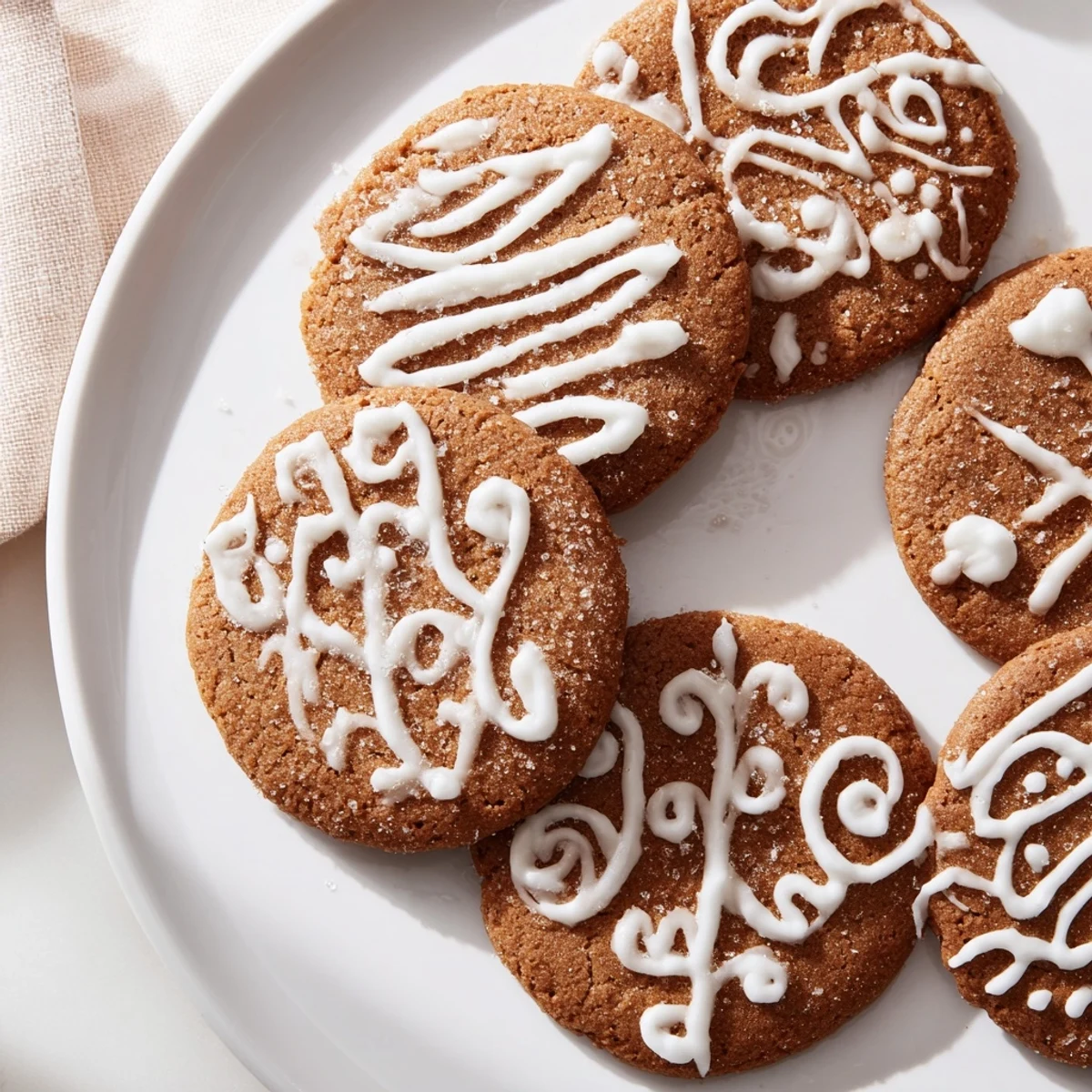 Gingerbread Cookies with Icing