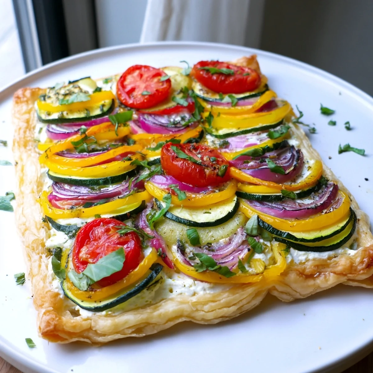 Roasted Vegetable Tart