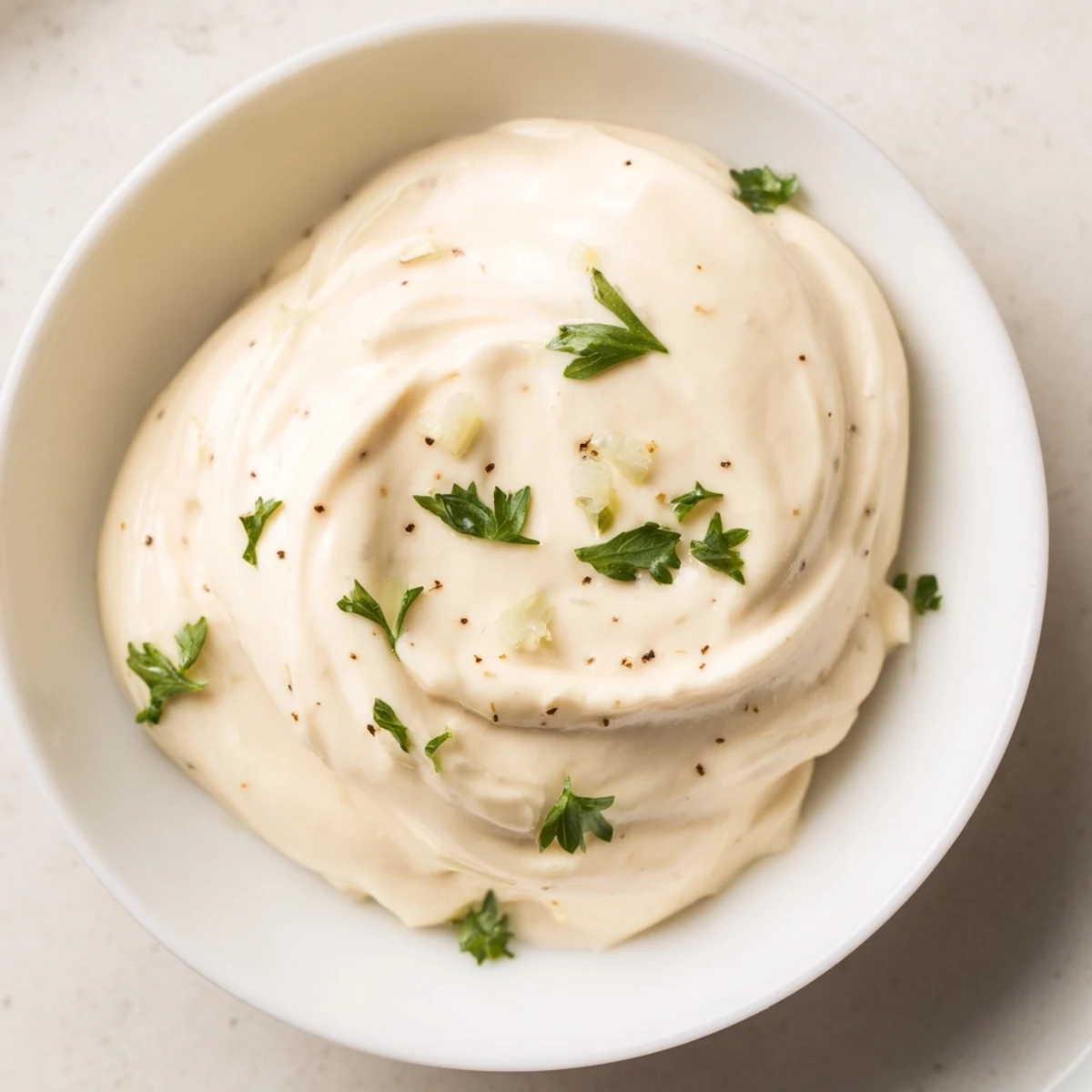 Creamy Garlic Mayo Spread