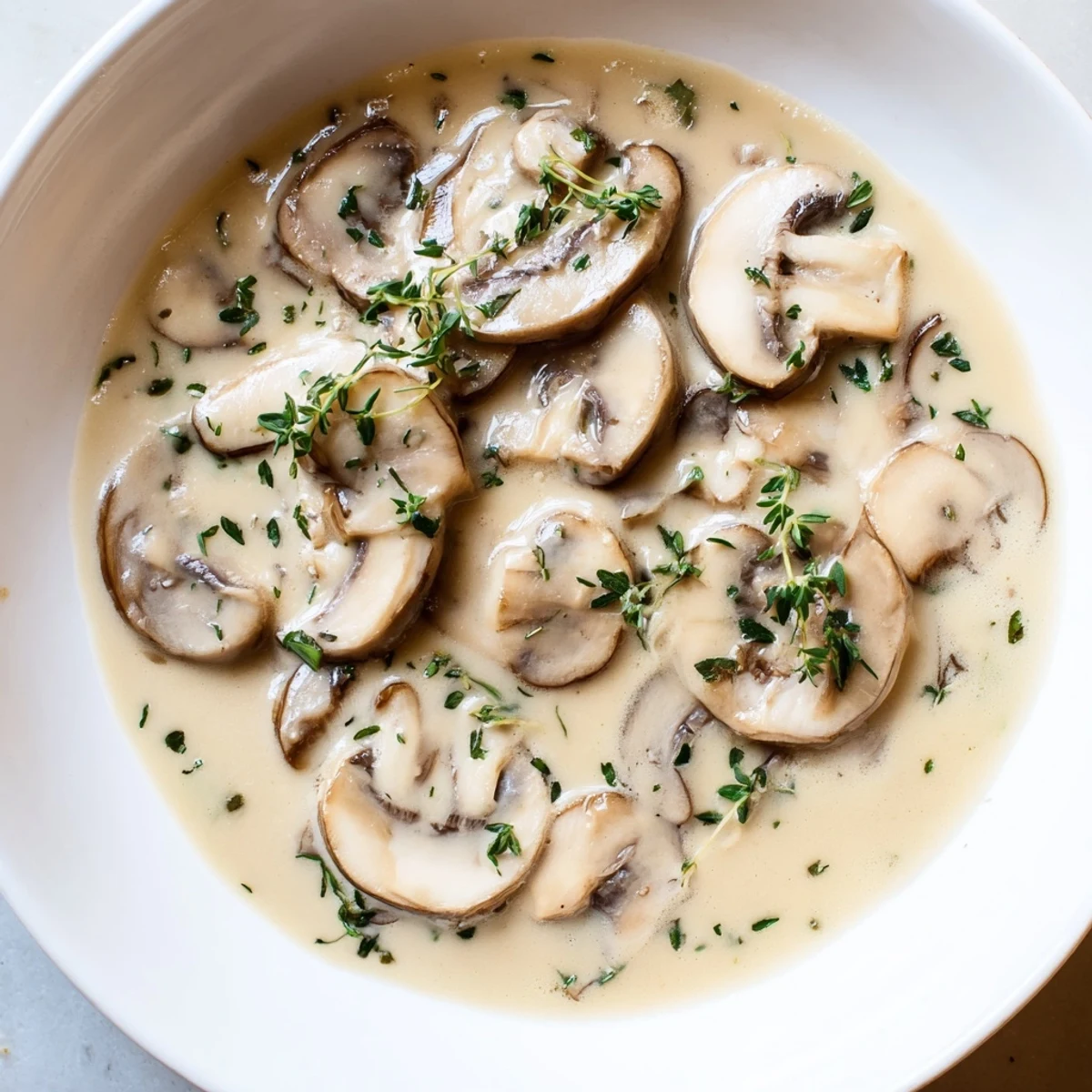 Creamy Mushroom Sauce