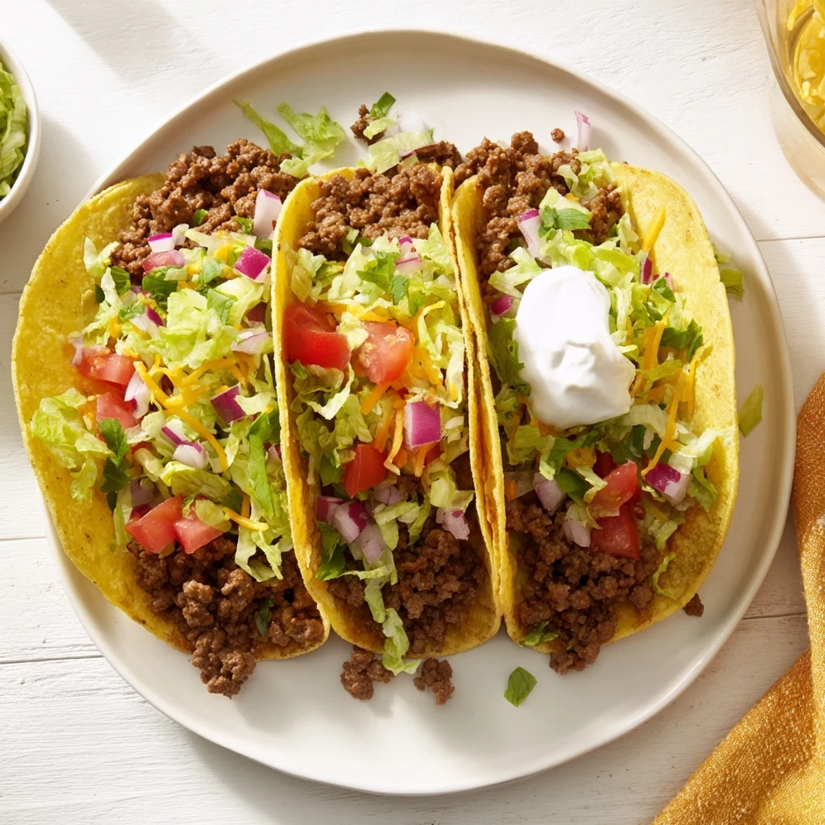 Classic flavorful beef tacos