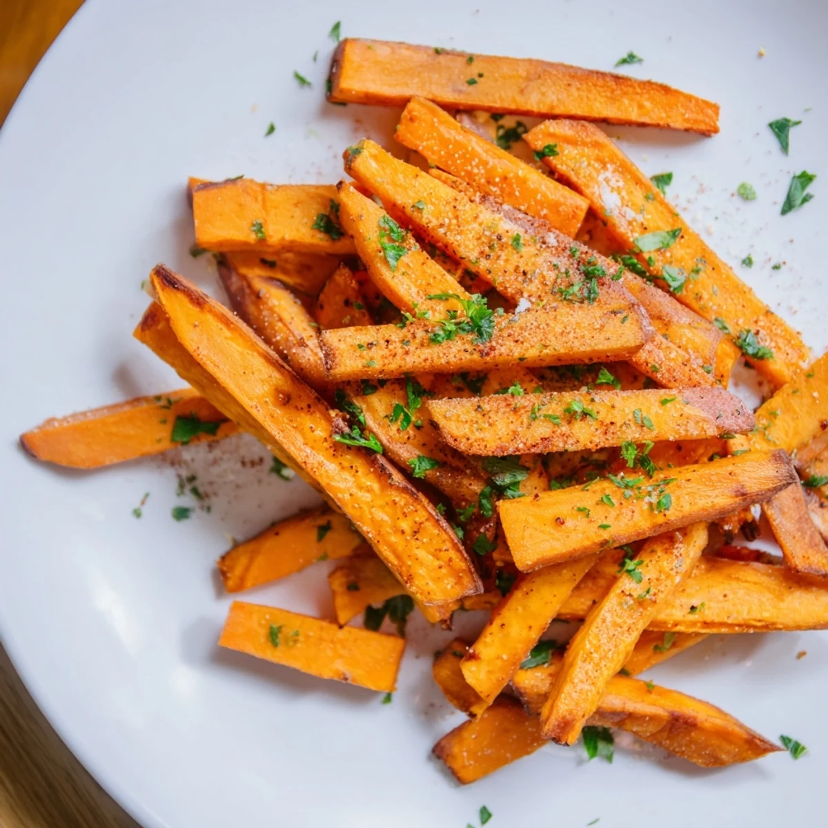Sweet Potato Fries Crispy