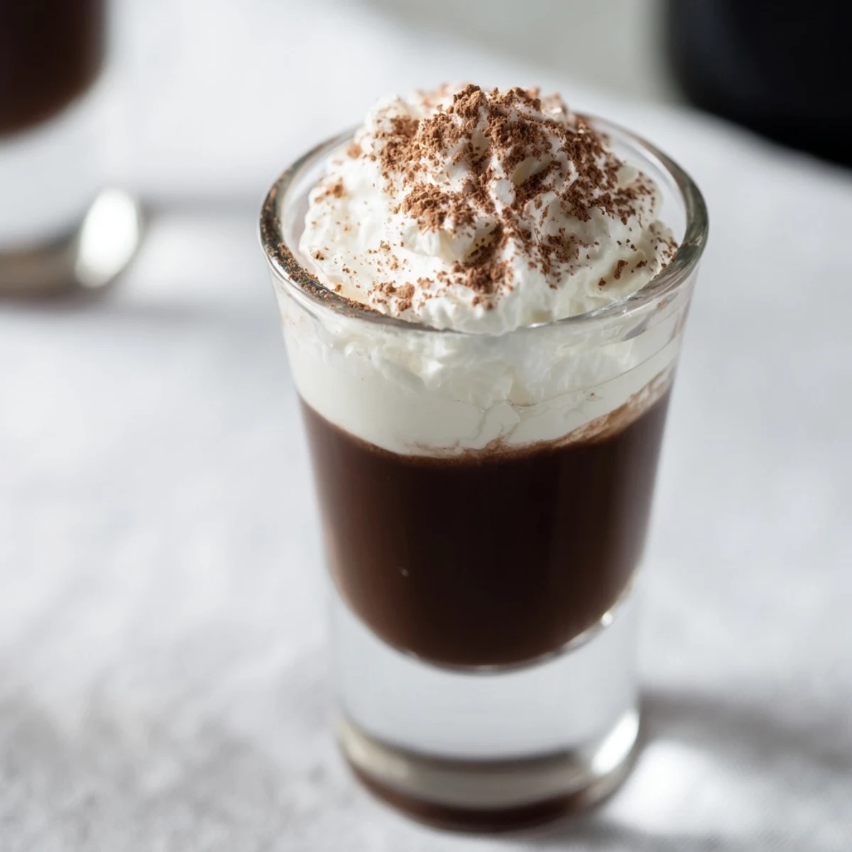 Chocolate Shot with Cream