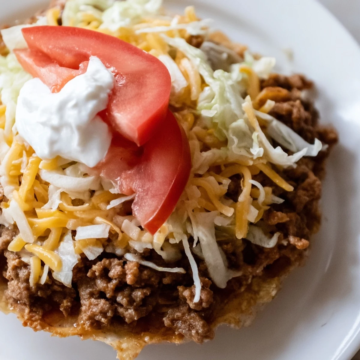 Served with lime wedges, these hearty Beef Tostadas make a quick Mexican-inspired dinner.