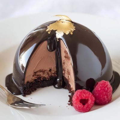 Elegant Chocolate Mascarpone Dome