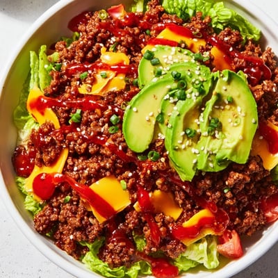 Low-Carb Burger Bowls