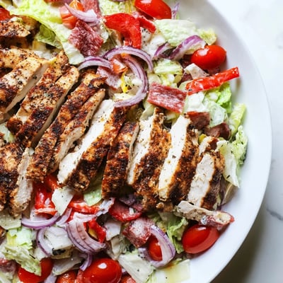 Italian Grinder Chicken Salad